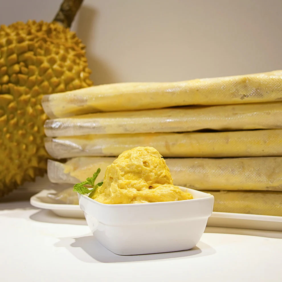 Frozen D24 100% Sultan King Puree old tree fresh durians natural - Image 4
